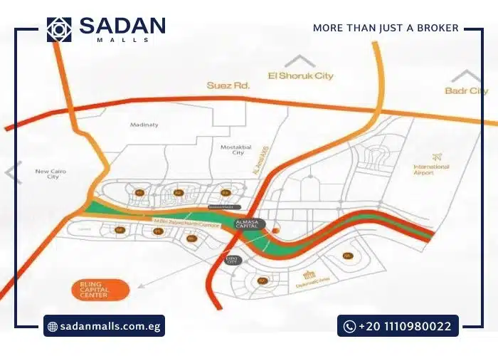 مشروع بلينج كابيتال سنتر العاصمة الإدارية