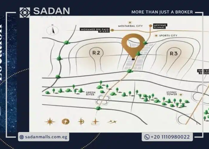 موقع-مول-ذا-فايف-العاصمة-الإدارية