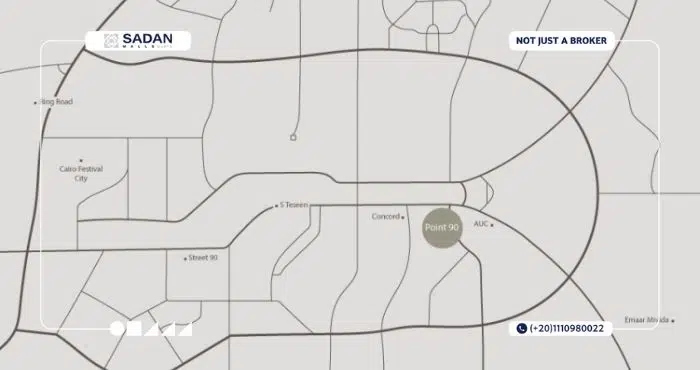 مشروع بوينت 90 التجمع الخامس Point 90 New Cairo تفاصيل وأسعار