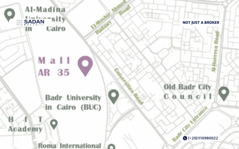مول AR 35 بدر سيتي AR 35 Mall Badr City
