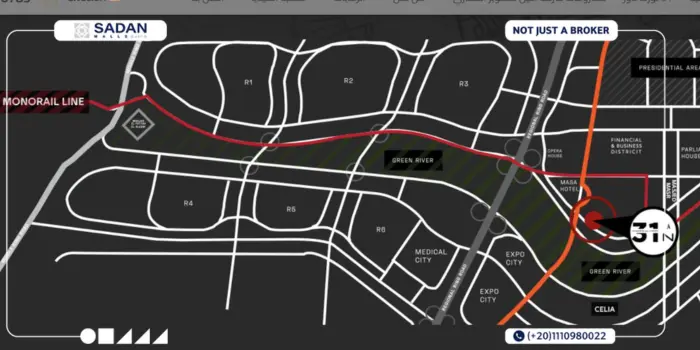 مشروع 𝐓𝐑𝐈-𝐓 العاصمة الإدارية 𝐓𝐑𝐈-𝐓 Nile New Capital