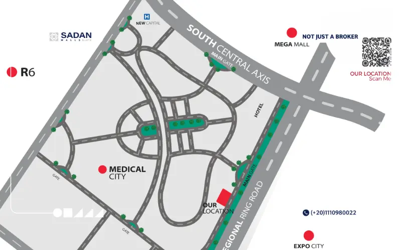 خريطة Horizon Canadian Hospital