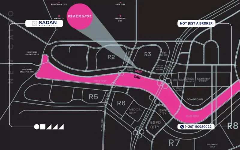 مول ريفر سايد العاصمة الإدارية Mall River Side New Capital