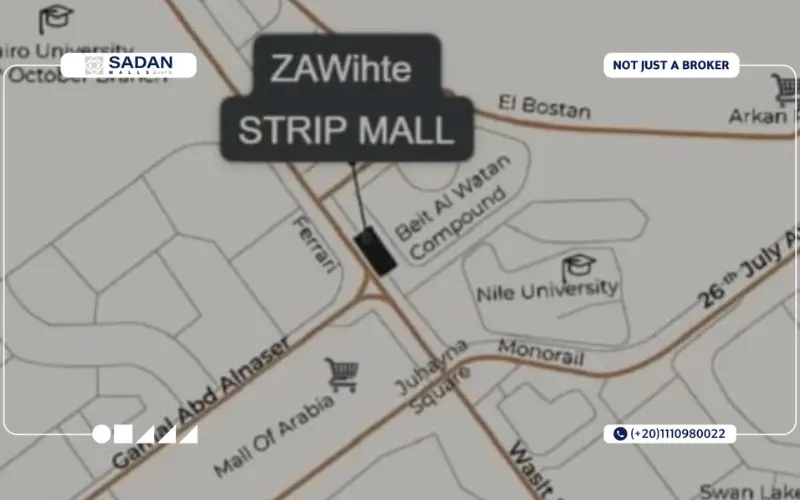 ذا وايت ستريب مول الشيخ زايد Za White Strip Mall Sheikh Zayed