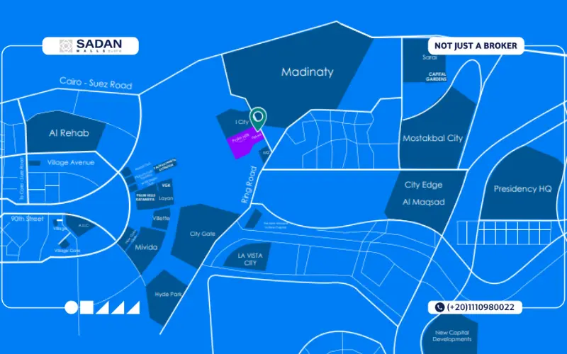 موقع مول بالمت القاهرة الجديدة