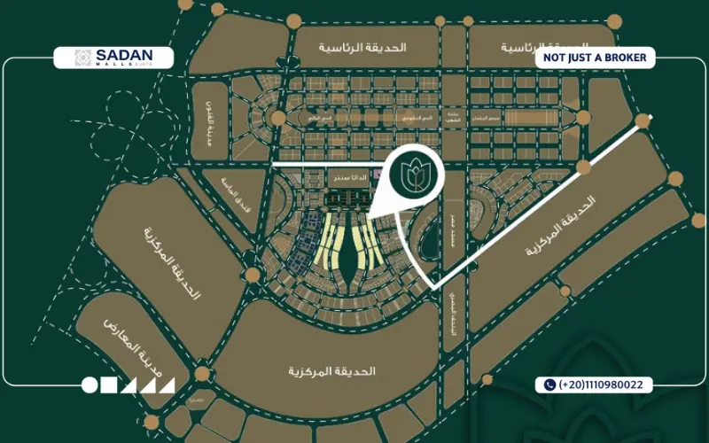 موقع مول ريجنسي ان هوتيل العاصمة الإدارية