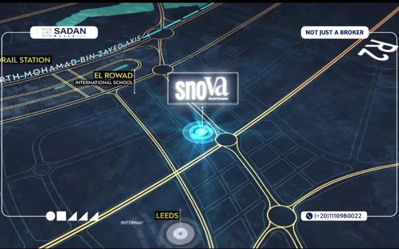 موقع مول سنوفا العاصمة الإدارية