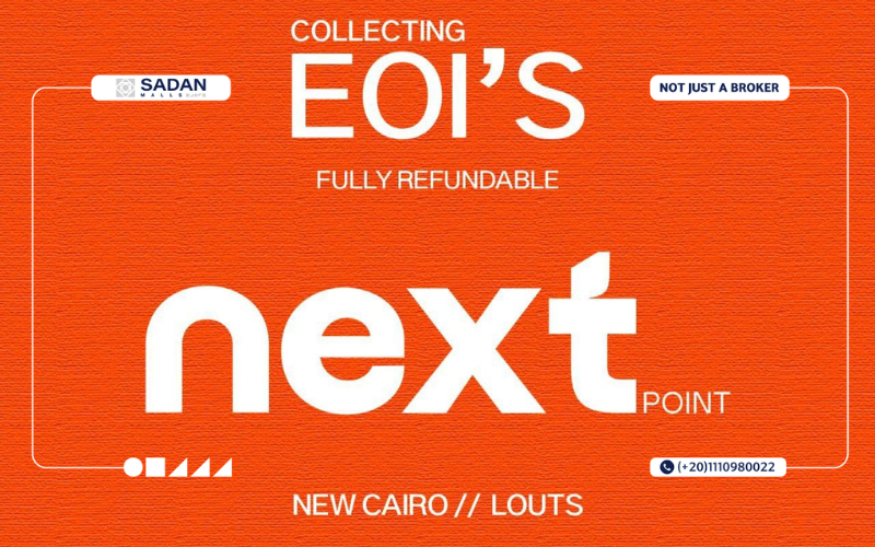 مول نكست بوينت التجمع الخامس Next Point Mall New Cairo