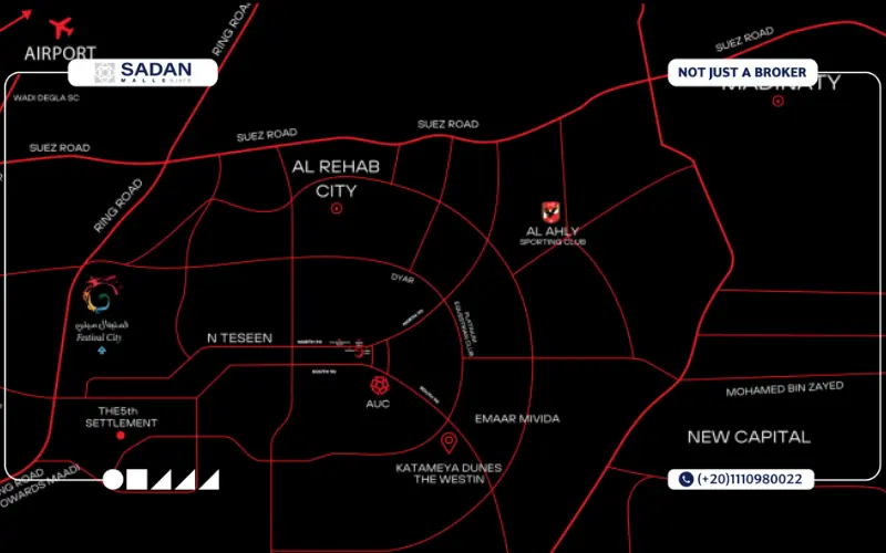 مول ات ناينتي التجمع الخامس Mall At Nine T New Cairo