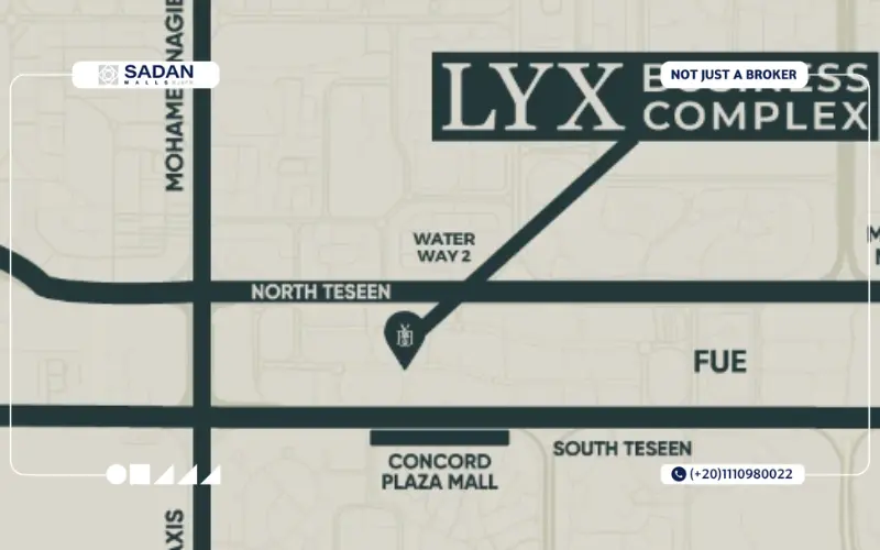 مول LYX التجمع الخامس LYX Business Complex New Cairo