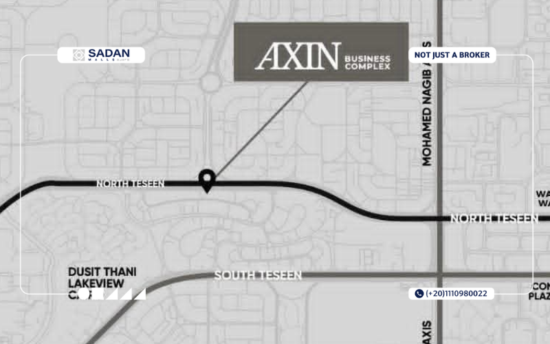 مول أكسين التجمع الخامس AXIN Business Complex Mall New Cairo