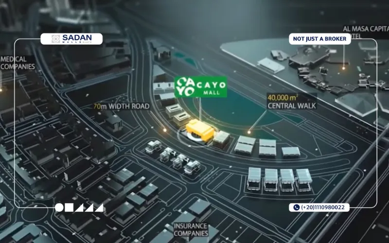 مول كايو العاصمة الإدارية Cayo Mall New Capital مساحات وأسعار