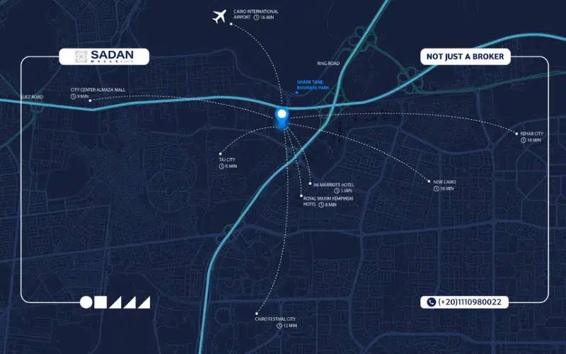 موقع مشروع Shark Tank Business Park