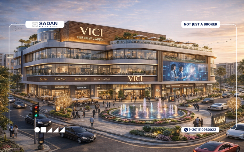 مول فيكي العاصمة الإدارية VICI Mall New Capital تفاصيل وأسعار