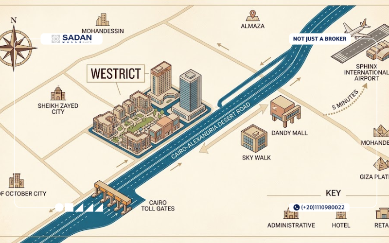 مشروع ويستريكت الشيخ زايد WESTRICT El Shiekh Zayed تفاصيل وأسعار