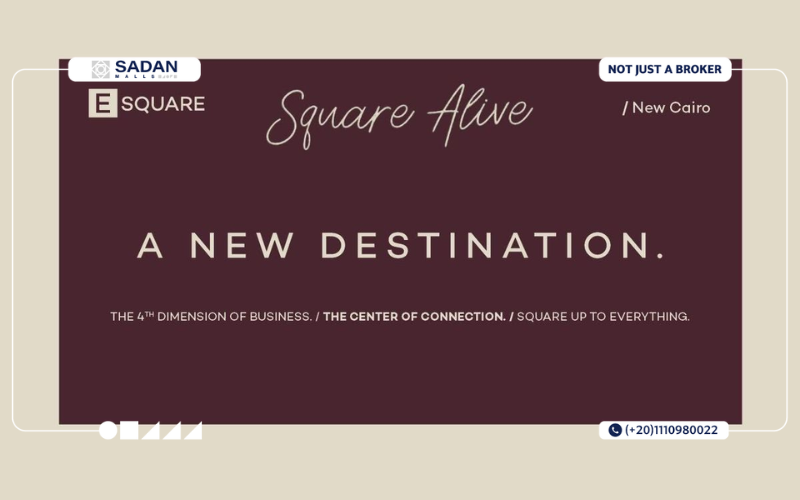مول سكوير الايف التجمع الخامس Mall Square Alive New Cairo جدول الأقساط